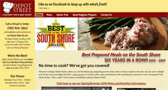 Desktop Screenshot of depotstreetmarket.com